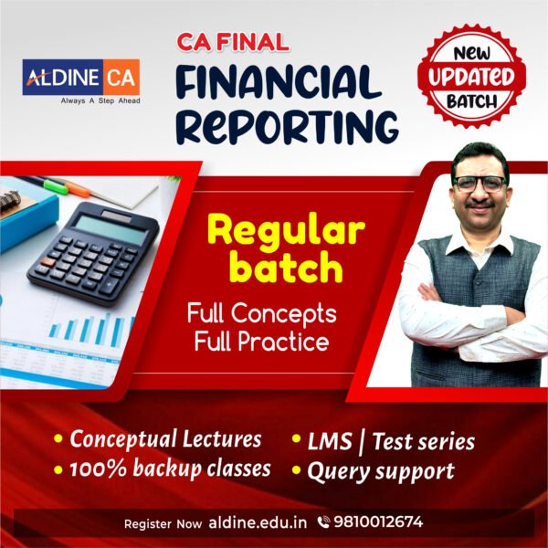 CA Final-Financial Reporting New Batch (FR -Dec 24)For Nov 25 Exams & Onwards - by CA Parveen Sharma